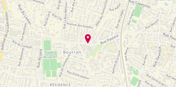 Plan de LESTERLOU Julie, 429 Rue Pasteur, 33200 Bordeaux