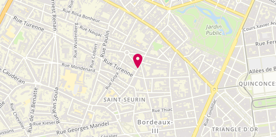 Plan de LE PENDEVEN Vincent, 84 Rue Dr Albert Barraud, 33000 Bordeaux