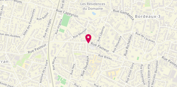 Plan de CATHERINE Claudine, 330 Rue Pasteur, 33200 Bordeaux