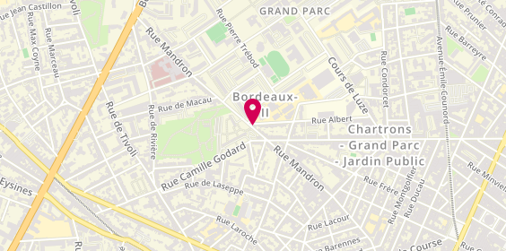Plan de LE NOACH Victoire, 143 Rue Mandron, 33000 Bordeaux