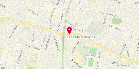 Plan de BONTRAIN Kanelle, 360 Avenue de Lattre de Tassigny, 33200 Bordeaux