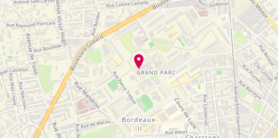 Plan de LAZARE Clément, 34 Rue Louis Gendreau, 33300 Bordeaux
