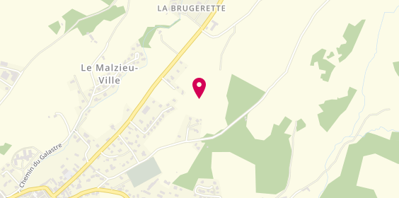Plan de BONNEFOY Anaïs, Route de Saugues, 48140 Le Malzieu-Ville