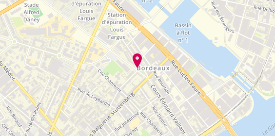 Plan de RAKOTOARIMANGA Rado, 121 Cours Edouard Vaillant, 33300 Bordeaux