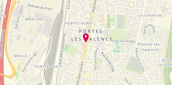 Plan de REMSHAGEN Stéphane, 80 Rue Jean Jaures, 26800 Portes-lès-Valence