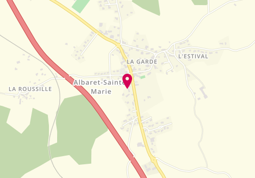 Plan de BALEZ Lydie, Route du Gevaudan, 48200 Albaret-Sainte-Marie