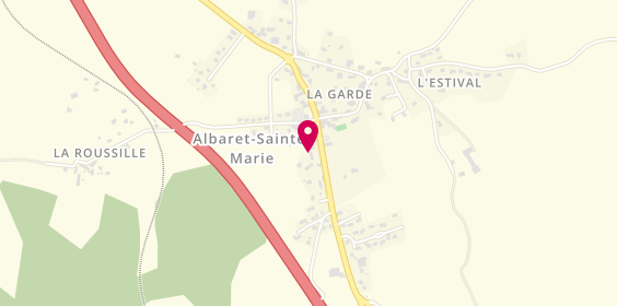 Plan de GIRALDON Stéphanie, Route du Gevaudan, 48200 Albaret-Sainte-Marie
