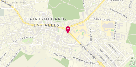 Plan de MICHON Laurence, 166 Avenue Montaigne, 33160 Saint-Médard-en-Jalles