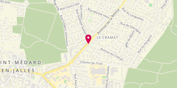Plan de DOMENGE Nathalie, 39 Bis Avenue de la Boétie, 33160 Saint-Médard-en-Jalles