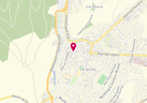 Plan de RUBINO Sabine, 12 Grande Rue, 38350 La Mure