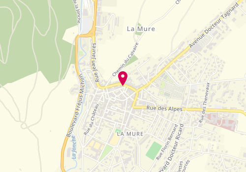 Plan de RAMUS Christophe, 26 Rue du Breuil, 38350 La Mure