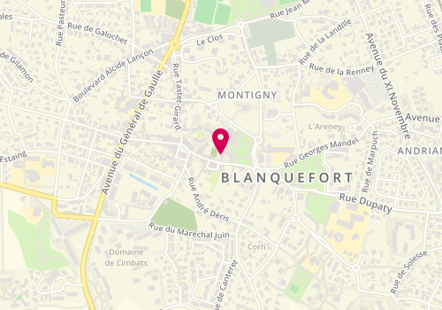 Plan de MEYER Carole, 4 Rue Raymond Valet, 33290 Blanquefort
