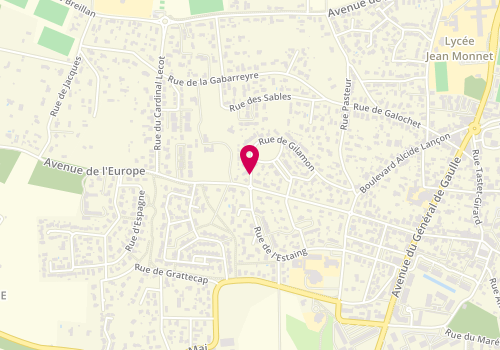 Plan de MAUFRAIS Laetitia, 69 Rue de Gilamon, 33290 Blanquefort