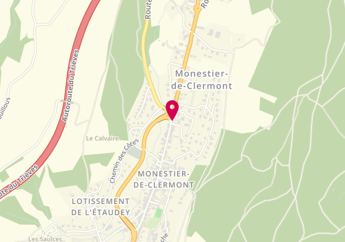 Plan de MATTIUSSI Christel, 33 Grand Rue, 38650 Monestier-de-Clermont