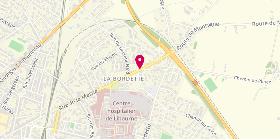 Plan de LATANSKA Sophie, 147 Rue de la Marne, 33500 Libourne
