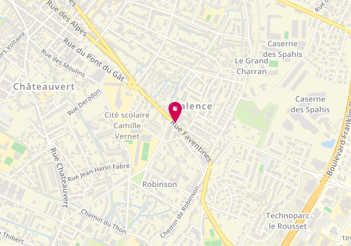 Plan de SAÏD Chamsidine, 227 Rue Faventines, 26000 Valence