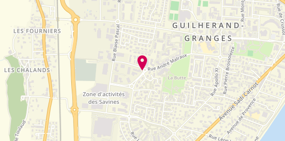 Plan de BOUCHOU Nadia, 525 Rue Andre Malraux, 07500 Guilherand-Granges