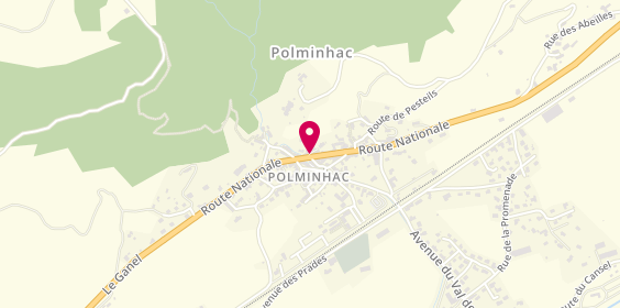Plan de VALAT Régine, 34 Route Nationale, 15800 Polminhac