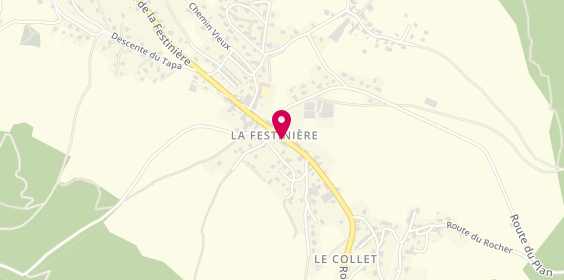 Plan de BARBE Christel, 18 Route de la Festiniere, 38119 Pierre-Châtel
