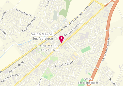 Plan de WAKULUK Betty, 66 Avenue de Provence, 26320 Saint-Marcel-lès-Valence