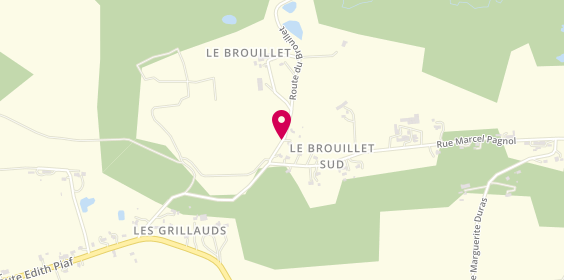 Plan de ROBIC Isabelle, Le Brouillet, 24700 Montpon-Ménestérol