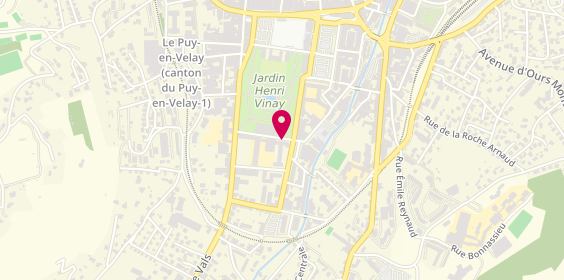 Plan de MAZAUDIER Lauricia, 1 Rue Antoine Martin, 43000 Le Puy-en-Velay
