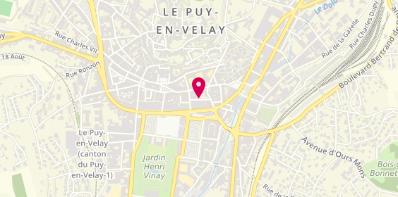 Plan de DANDRIEUX Valérie, 15 Rue des Cordelières, 43000 Le Puy-en-Velay