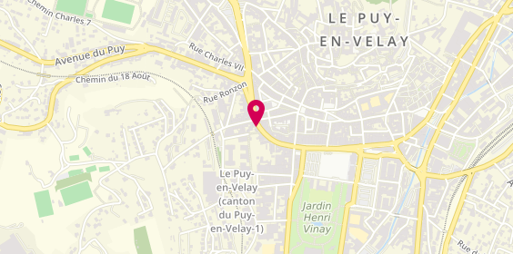 Plan de LASHERME Audrey, 33 Boulevard Saint Louis, 43000 Le Puy-en-Velay