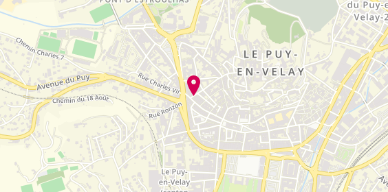 Plan de RIVOLIER Nelly, 6 Rue Grangevieille, 43000 Le Puy-en-Velay