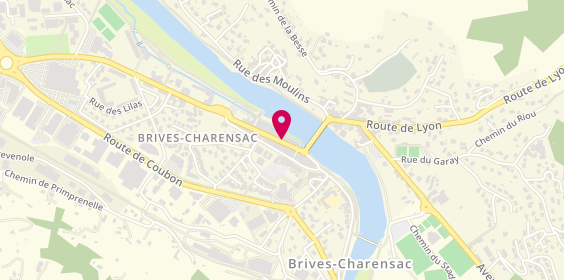 Plan de MONNIER Raphaël, 12 Avenue Charles Dupuy, 43700 Brives-Charensac