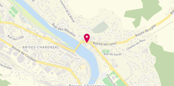Plan de LAURENT Catherine, 10 Route de Lyon, 43700 Brives-Charensac