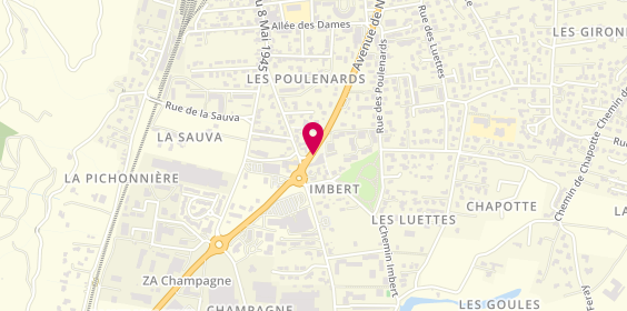 Plan de TINLAND Julie, 63 Avenue de Nimes, 07300 Tournon-sur-Rhône