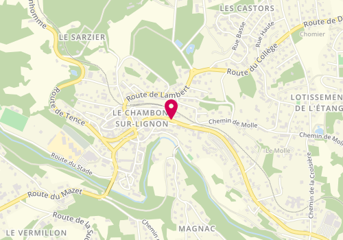Plan de BAYLE Silvain, 26 Route de Saint Agreve, 43400 Le Chambon-sur-Lignon