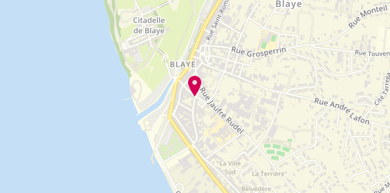 Plan de ANDRIEUX Paul, 22 Rue Neuve, 33390 Blaye