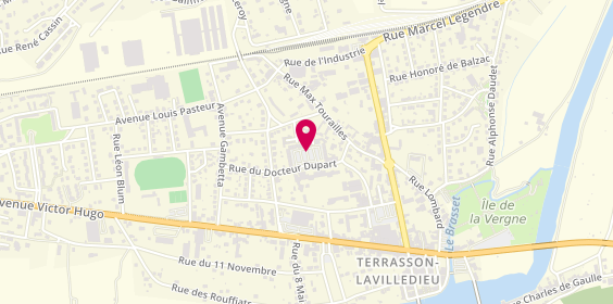 Plan de CETTE Quentin, Place Yvon Delbos, 24120 Terrasson-Lavilledieu