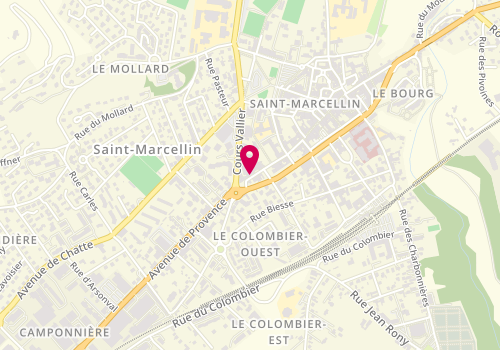 Plan de REPITON Julie, 16 Rue Saint Laurent, 38160 Saint-Marcellin