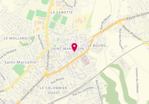 Plan de GUEBLI Fouad, Grande Rue, 38160 Saint-Marcellin