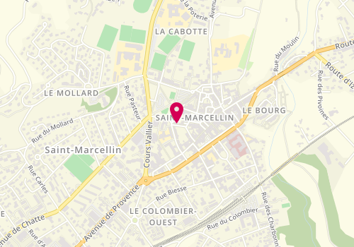 Plan de GAUTRON Pascale, 10 Rue Lamartiniere, 38160 Saint-Marcellin