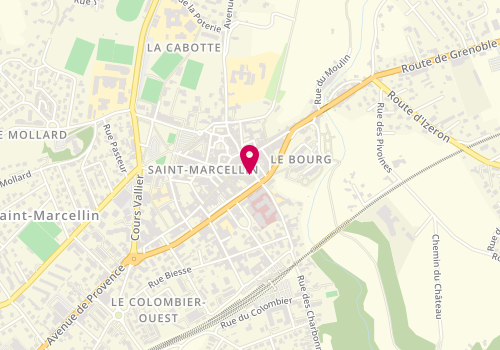 Plan de Bossan Julien, 12 Rue de Beauvoir, 38160 Saint-Marcellin