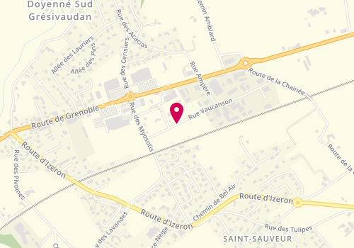 Plan de GAY-MERY Ghislaine, 163 Rue Jean Vaucansson, 38160 Saint-Sauveur