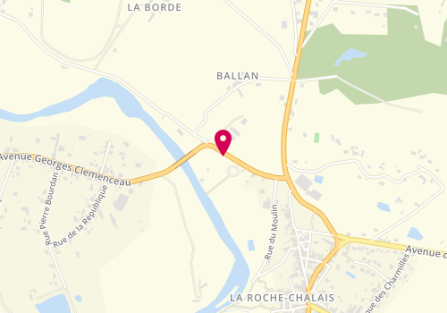 Plan de NEIGE Philippe-Jean, 259 Route de Royan, 24490 La Roche-Chalais