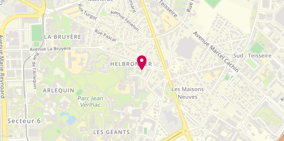 Plan de LEYE Amandine, 22 Rue Paul Helbronner, 38100 Grenoble