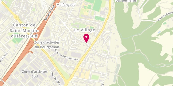 Plan de BOURGUIGNON Alice, 37 Avenue Romain Rolland, 38400 Saint-Martin-d'Hères