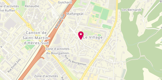 Plan de COCHAUD Chantal, 13 Avenue Romain Rolland, 38400 Saint-Martin-d'Hères