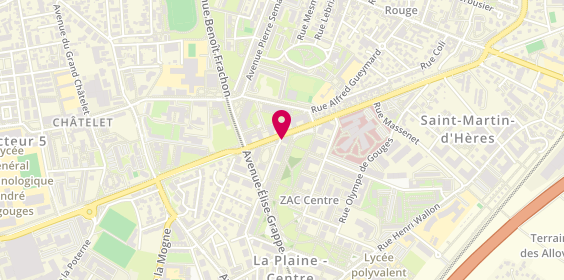 Plan de VERT Axelle, 11 Rue Anne Franck, 38400 Saint-Martin-d'Hères