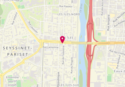 Plan de HERNANDEZ Dorine, 9 Boulevard de l'Europe, 38170 Seyssinet-Pariset