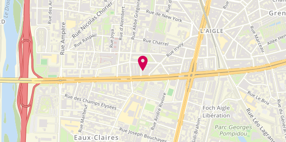 Plan de GHALI Mohamed, 5 Rue Pierre Ruibet, 38000 Grenoble