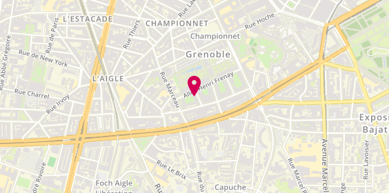 Plan de MORILLE Christophe, 4 Rue Marguerite Gonnet, 38100 Grenoble