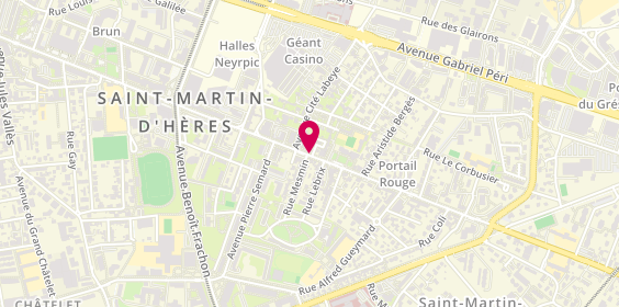 Plan de BLANCHARD Caroline, 149 Avenue Ambroise Croizat, 38400 Saint-Martin-d'Hères