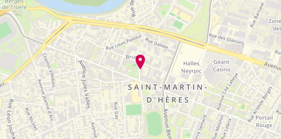 Plan de TROESTER Margaux, Rue Leon Geist, 38400 Saint-Martin-d'Hères